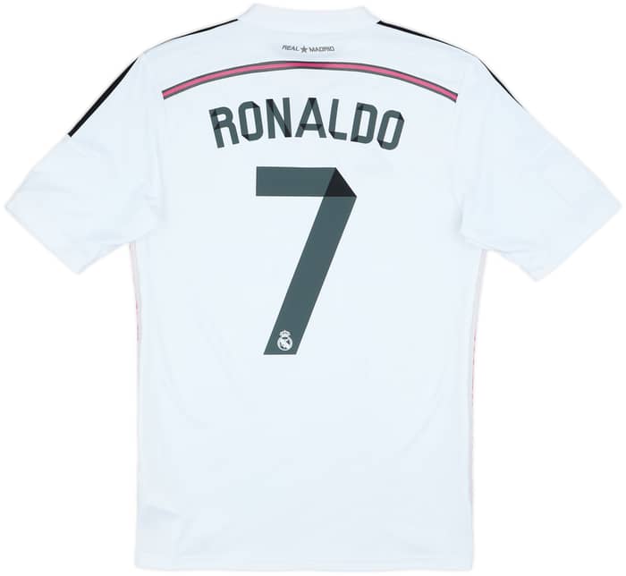 2014-15 Real Madrid Home Shirt Ronaldo #7 - 7/10 - (S)