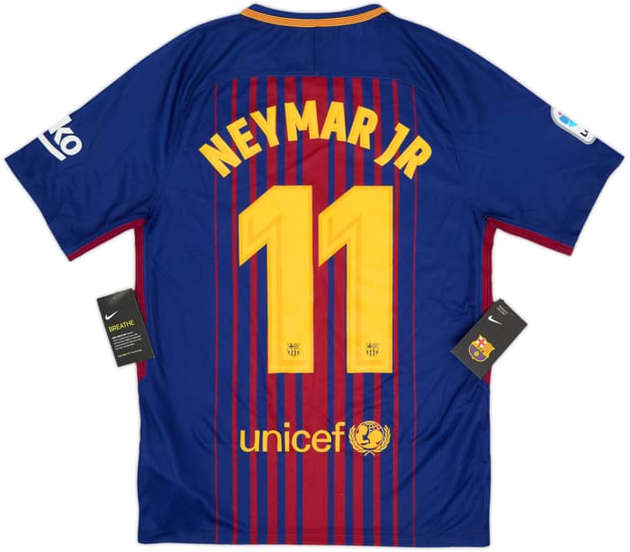 2017-18 Barcelona Home Shirt Neymar Jr #11 (S)
