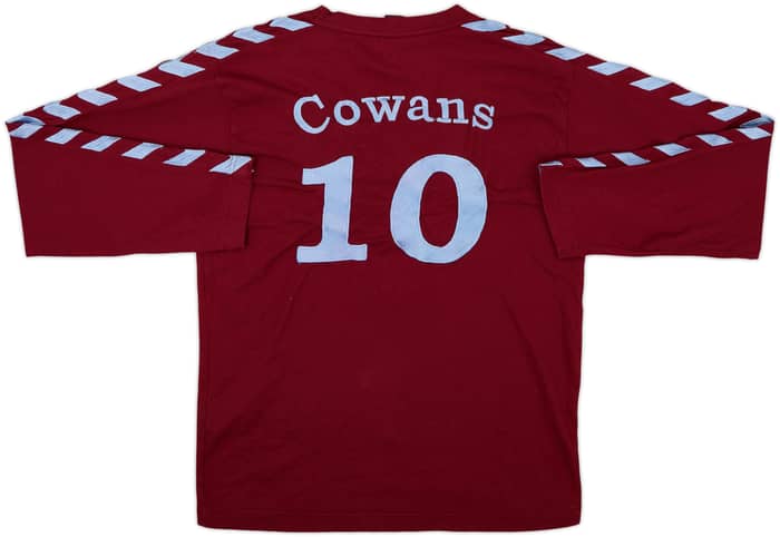 2004-05 Aston Villa Hummel Retro L/S Shirt Cowans #10 - 10/10 - (XL)