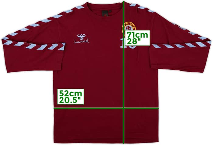 2004-05 Aston Villa Hummel Retro L/S Shirt Cowans #10 - 10/10 - (XL)