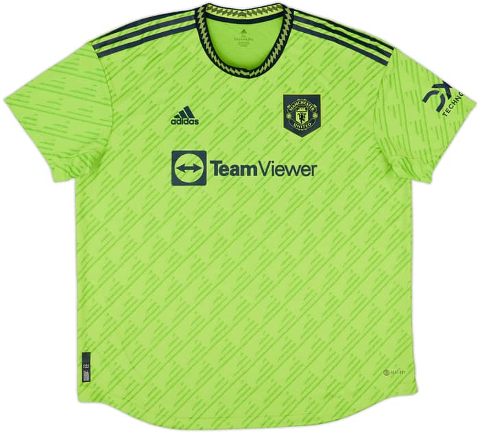 2022-23 Manchester United Authentic Third Shirt Garnacho #49 - 8/10 - (XXL)