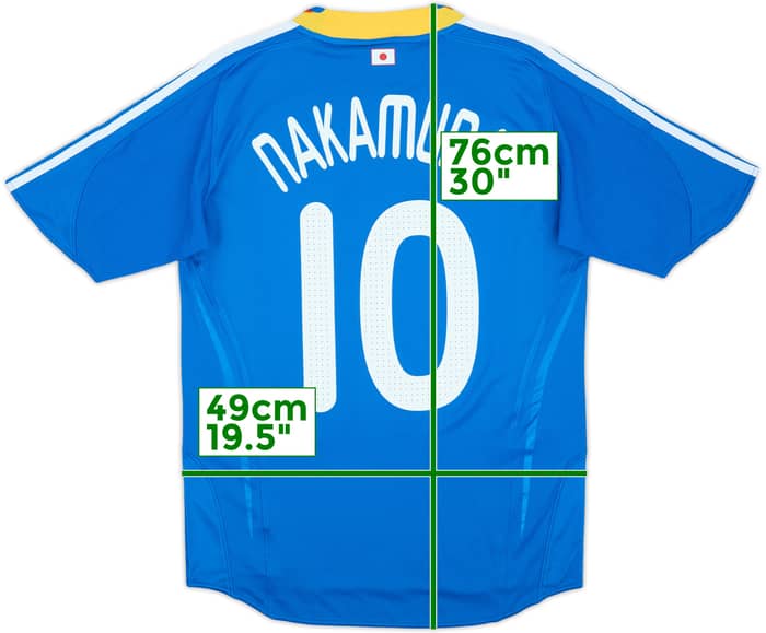 2008-09 Japan Home Shirt Nakamura #10 (S)