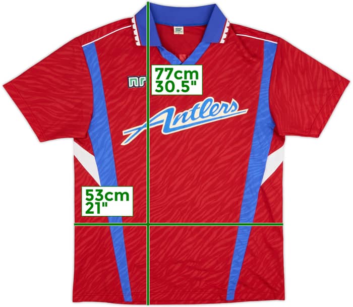1992 Kashima Astas Local Camiseta - 9/10 - (L)