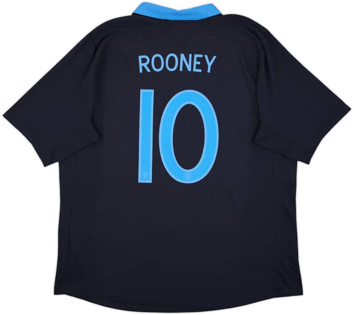 2011-12 England Away Shirt Rooney #10 - 9/10 - (3XL)