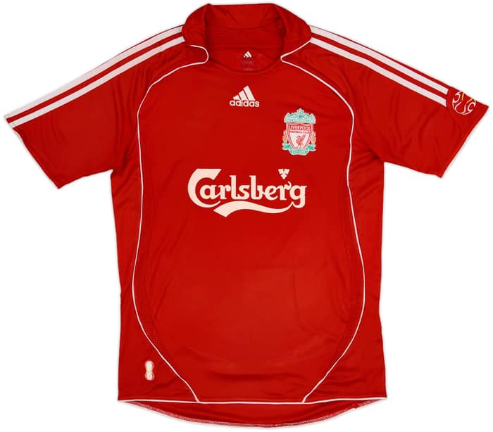 2006-08 Liverpool Camiseta de local Gerrard #8 - 7/10 - (S)
