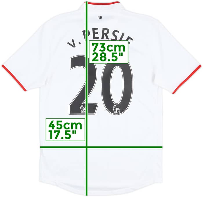 2012-14 Manchester United Away Shirt v.Persie #20 - 8/10 - (S)