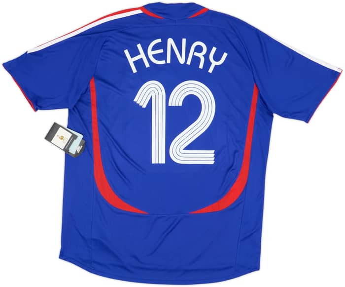 2006-07 France Home Shirt Henry #12 (XL)