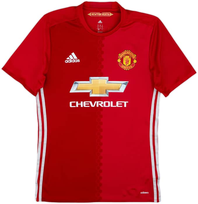 2016-17 Manchester United Authentic Home Shirt Ibrahimovic #9 - 7/10 - (M)