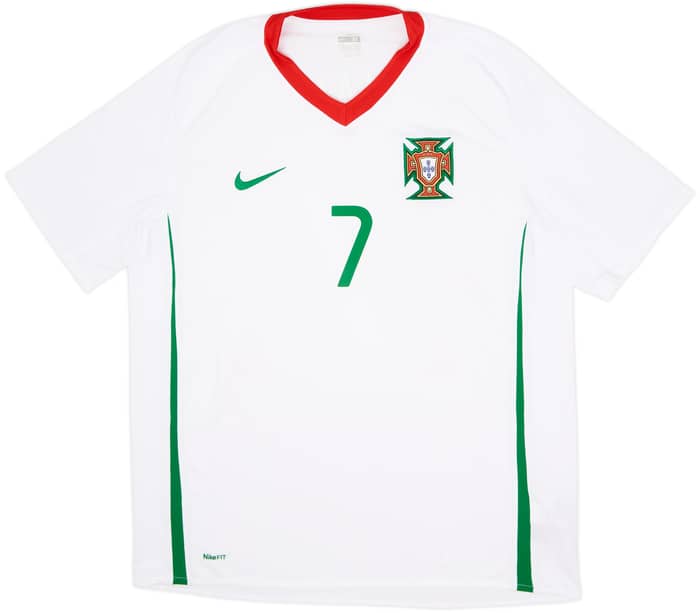 2008-10 Portugal Away Shirt Ronaldo #7 (XL)