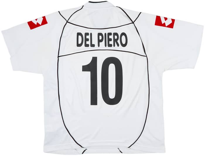 2002-03 Juventus Away Shirt Del Piero #10 - 6/10 - (XL)