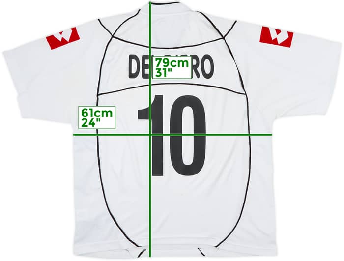 2002-03 Juventus Away Shirt Del Piero #10 - 6/10 - (XL)