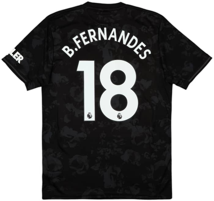2019-20 Manchester United Tercera Camiseta B.Fernandes #18 - 8/10 - (M)