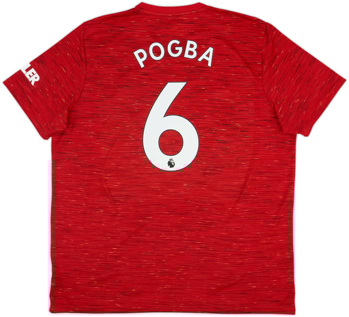 2020-21 Manchester United Home Shirt Pogba #6 - 9/10 - (XXL)