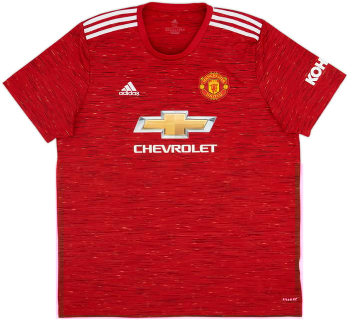 2020-21 Manchester United Home Shirt Pogba #6 - 9/10 - (XXL)