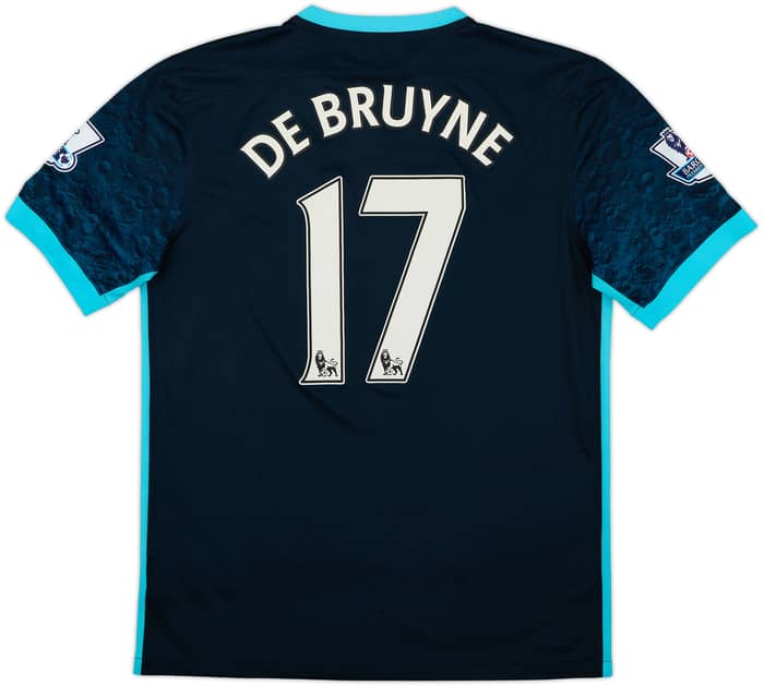 2015-16 Manchester City Away Shirt De Bruyne #17 - 7/10 - (M)