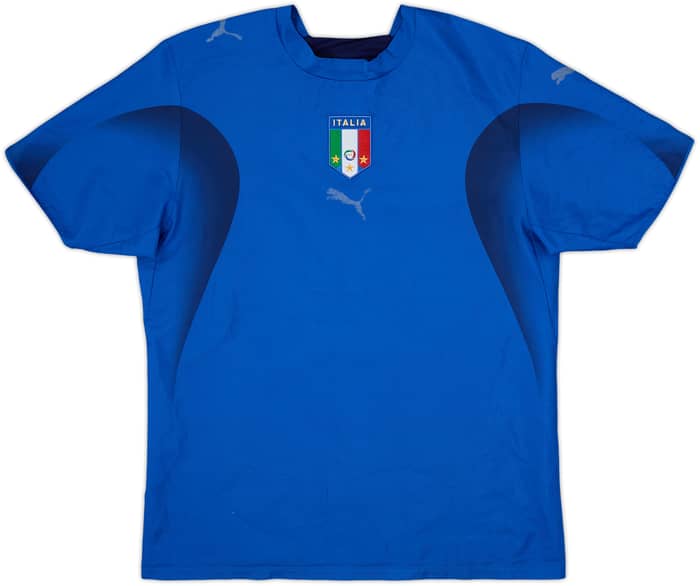 2006 Italy Home Shirt - 4/10 - (L)