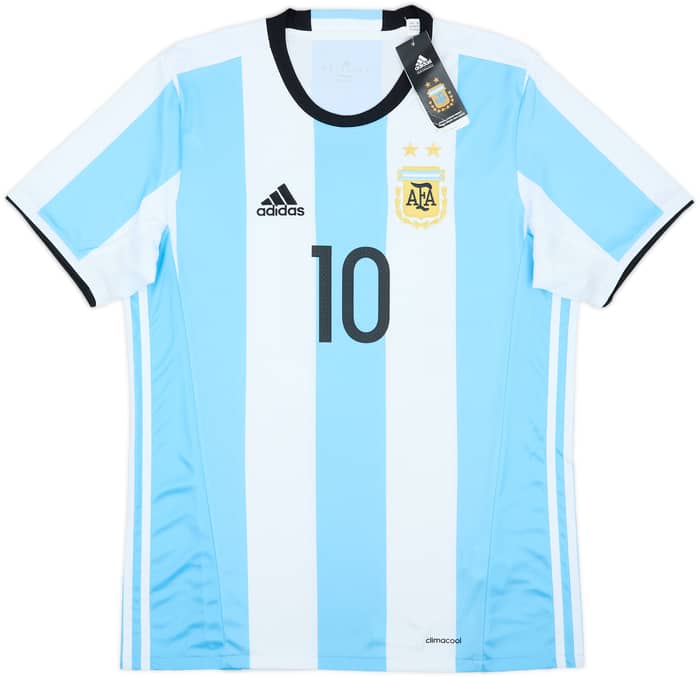 2016-17 Argentina Home Shirt Messi #10 (M)