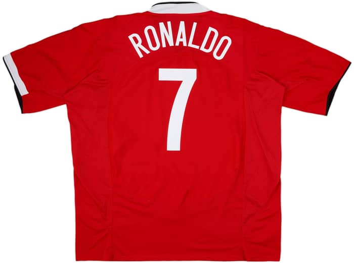 Camiseta de local del Manchester United 2004-06 Ronaldo #7 - 10/10 - (3XL)