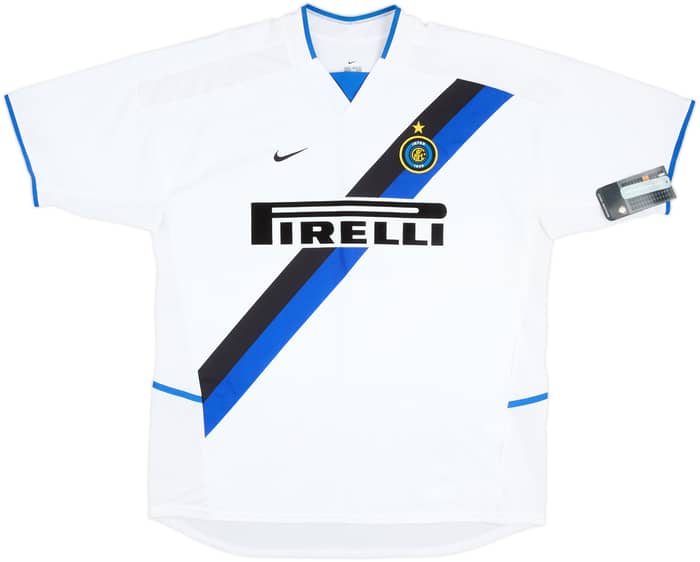 2002-03 Inter Milan Away Shirt Zanetti #4 (XL)