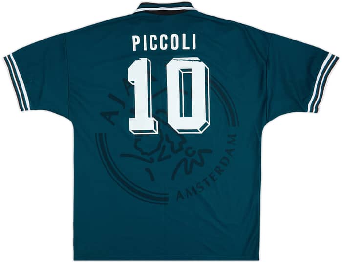 1995-96 Ajax Away Shirt Piccoli #10 - 6/10 - (XL)