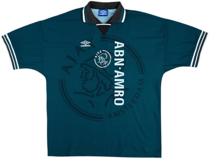 1995-96 Ajax Away Shirt Piccoli #10 - 6/10 - (XL)