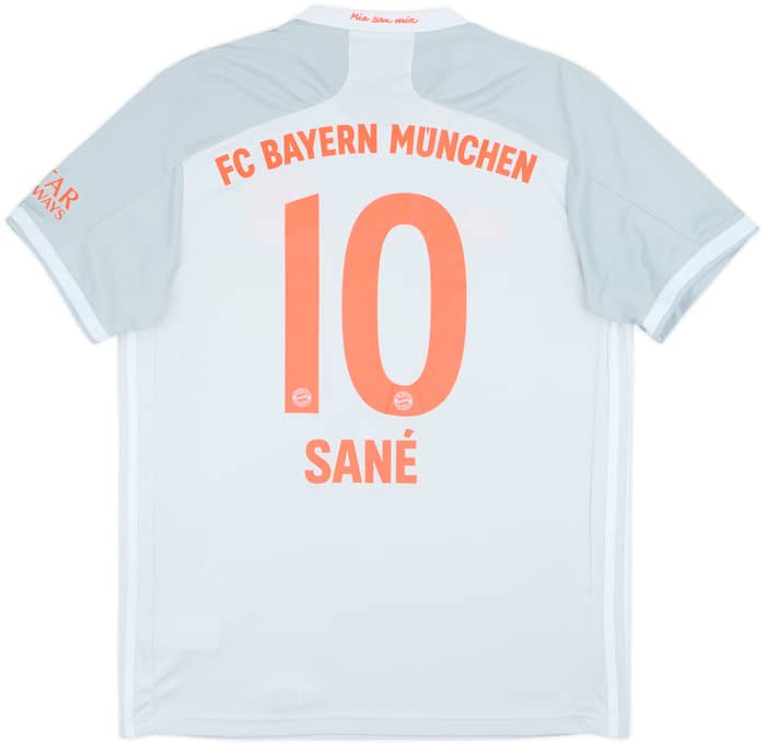 2020-21 Bayern Munich Away Shirt Sane #10 - 8/10 - (L)