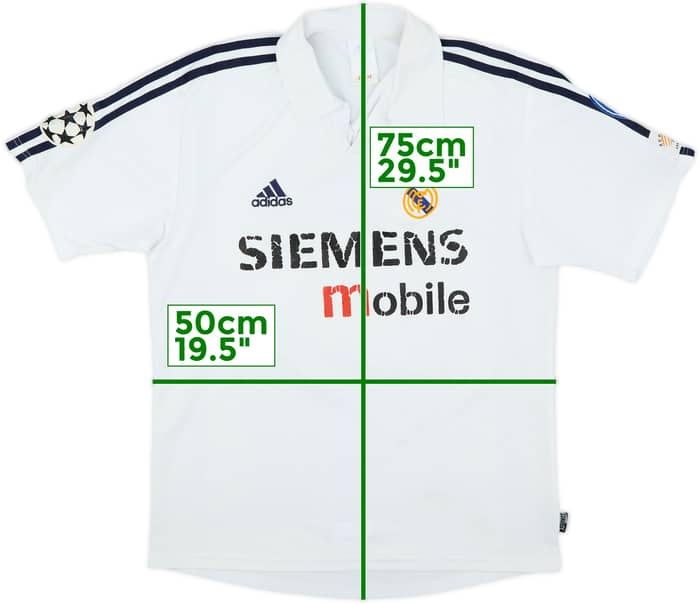 2002-03 Real Madrid Centenary Home Shirt - 3/10 - (S)