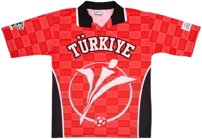2000 Turkey 'Euro 2000' Fan Shirt - 8/10 - (S)