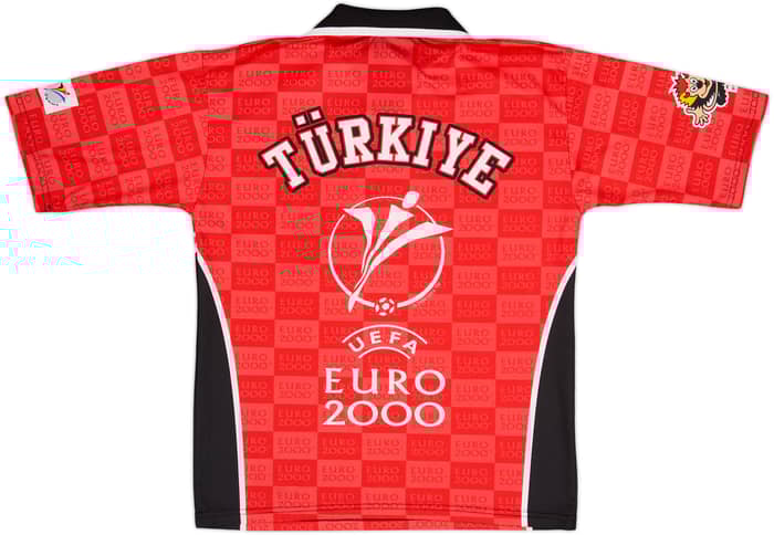 2000 Turkey 'Euro 2000' Fan Shirt - 8/10 - (S)