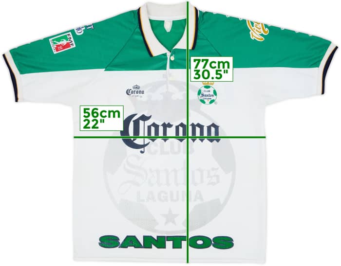 Camiseta de visitante del Santos Laguna 1998-99 - 9/10 - (XL)