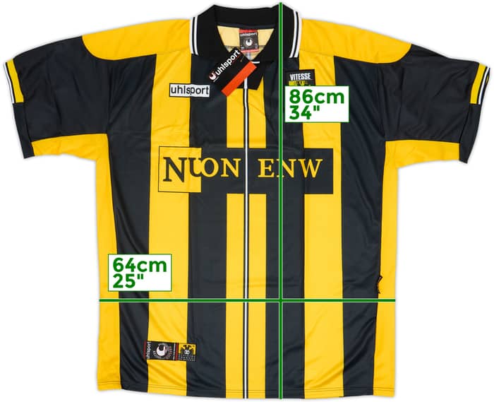 1999-00 Vitesse Camiseta de local (XXL)