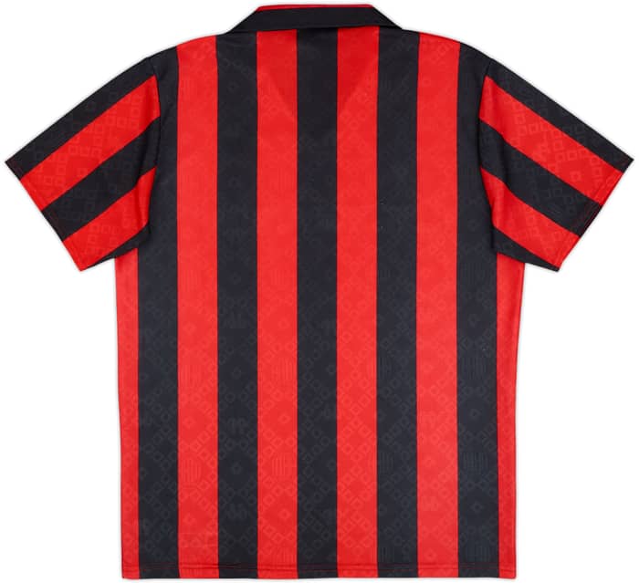 1988-89 AC Milan Home Shirt - 9/10 - (L)