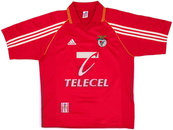 1998-99 Benfica Home Shirt Nuno Gomes #21 - 8/10 - (M)