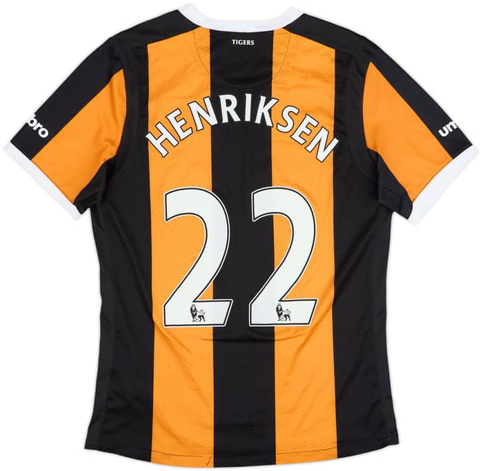 Camiseta de local del Hull City 2016-17 Henriksen #22 - 8/10 - (M)