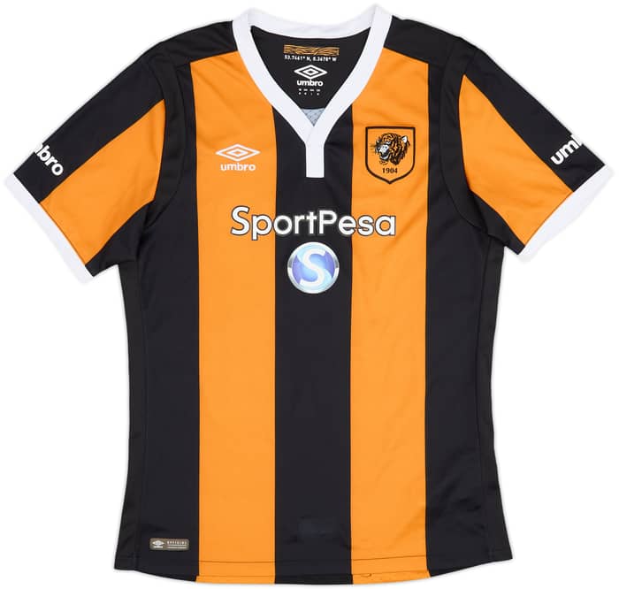 Camiseta de local del Hull City 2016-17 Henriksen #22 - 8/10 - (M)