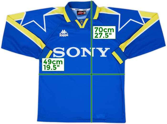 Camiseta de visitante de manga larga del Juventus 1996-97 - 8/10 - (S)
