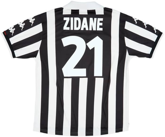1998-99 Juventus Home Shirt Zidane #21 - 6/10 - (XL)