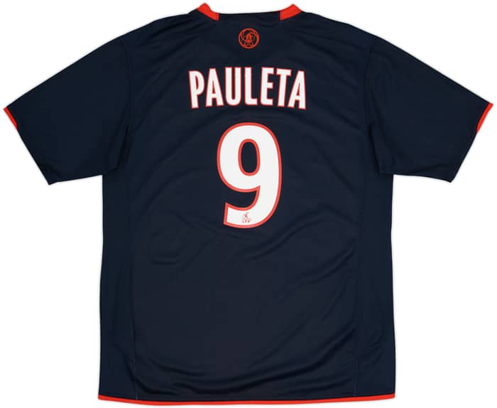 Camiseta de local del Paris Saint-Germain 2007-08 Pauleta #9 - 8/10 - (L)