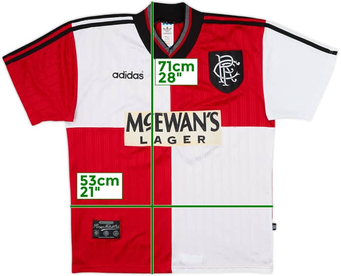 1995-96 Rangers Away Shirt - 6/10 - (M)