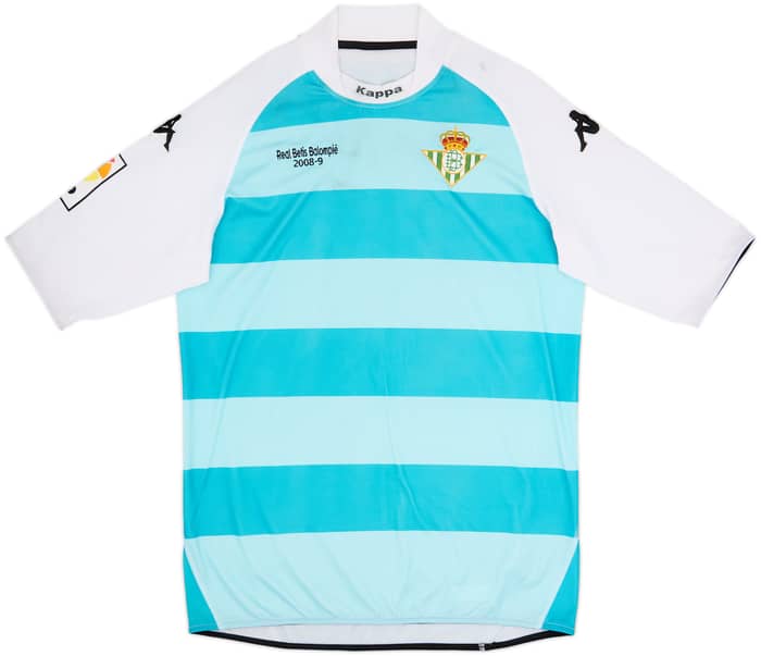 Camiseta de la tercera equipación del Real Betis 2008-09 Edu #10 - 3/10 - (XXL)