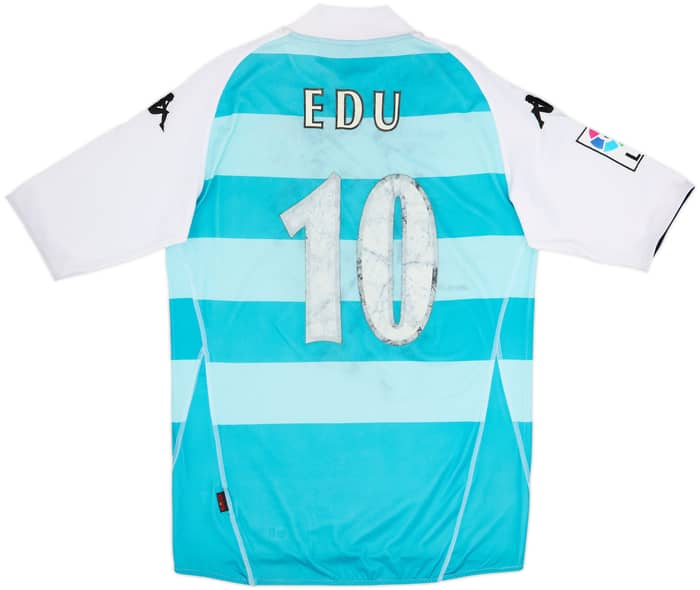 Camiseta de la tercera equipación del Real Betis 2008-09 Edu #10 - 3/10 - (XXL)