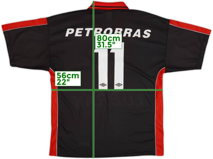 1999 Flamengo Third Shirt #11 - 9/10 - (L)