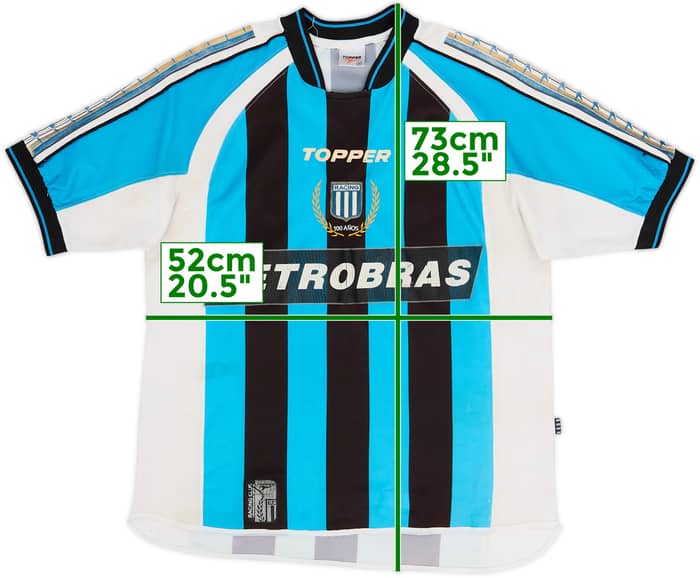 2003-04 Racing Club Centenary Away Shirt - 6/10 - (M)