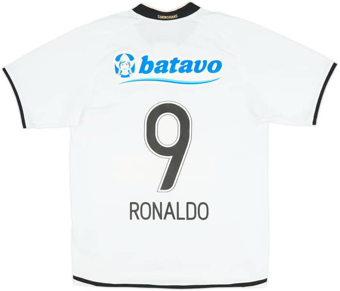 2009 Corinthians Home Shirt Ronaldo #9 - 8/10 - (M)