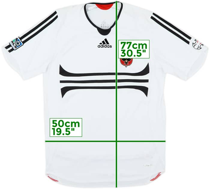 Camiseta de visitante del DC United versión jugador 2006-07 - 8/10 - (M)