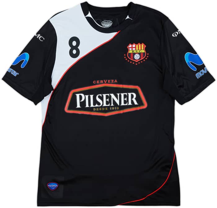 2011-12 Barcelona SC Away Shirt #8 - 4/10 - (L)