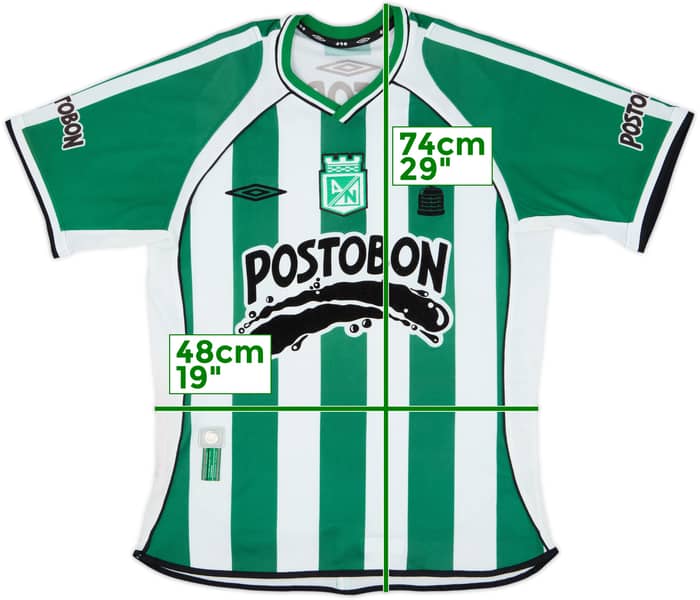 2003-05 Atletico Nacional Home Shirt #5 - 10/10 - (L)