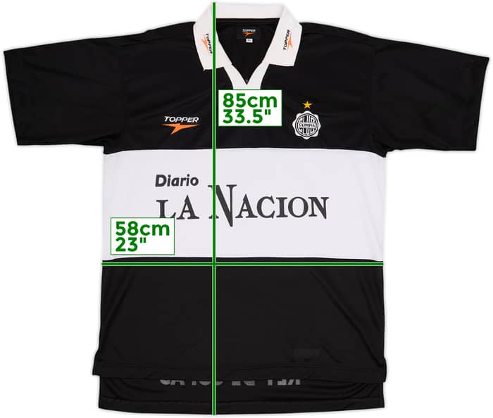 2000-01 Club Olimpia Away Shirt - 8/10 - (XL)