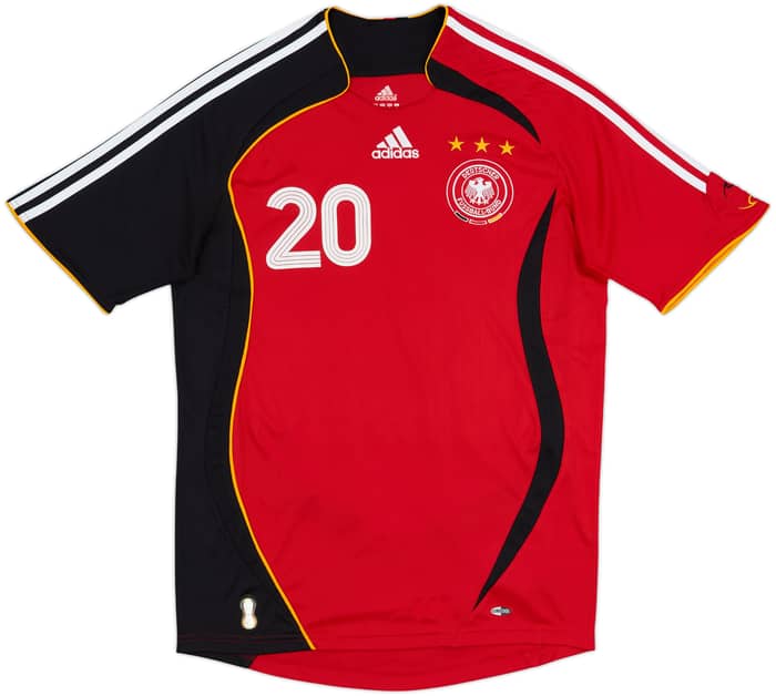 2005-07 Germany Away Shirt Podolski #20 - 6/10 - (S)