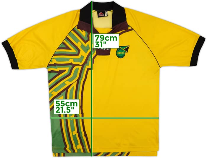 1998-00 Jamaica Home Shirt - 5/10 - (L)
